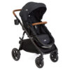 Ginger LX 4-in-1 One-Hand Pramette Stroller - Convertible Pramette & Stroller, Newborn to Toddler (Dove)