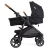 Ginger LX 4-in-1 One-Hand Pramette Stroller - Convertible Pramette & Stroller, Newborn to Toddler (Dove)