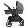 Ginger LX 4-in-1 One-Hand Pramette Stroller - Convertible Pramette & Stroller, Newborn to Toddler (Dove)