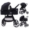 2-in-1 Baby Stroller with Bassinet Mode - Folding Infant Newborn Pram Stroller with Reversible Seat - Toddler Strollers for 0-36 Months Old Babies