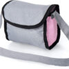 Bayer Design Baby Doll Trendy Pram in Grey/Pink, 67 x 41 x 68 centimeters, 1300800