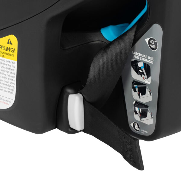 Evenflo Revolve360 Slim 2-in-1 Rotational Car Seat with Quick Clean Cover (Salem Black)