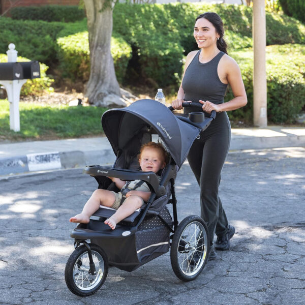 baby Trend Expedition® Jogger Travel System with EZ-Lift™ Infant Car Seat, Dash Black