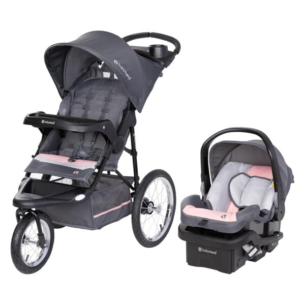 baby Trend Expedition® Jogger Travel System with EZ-Lift™ Infant Car Seat, Dash Black