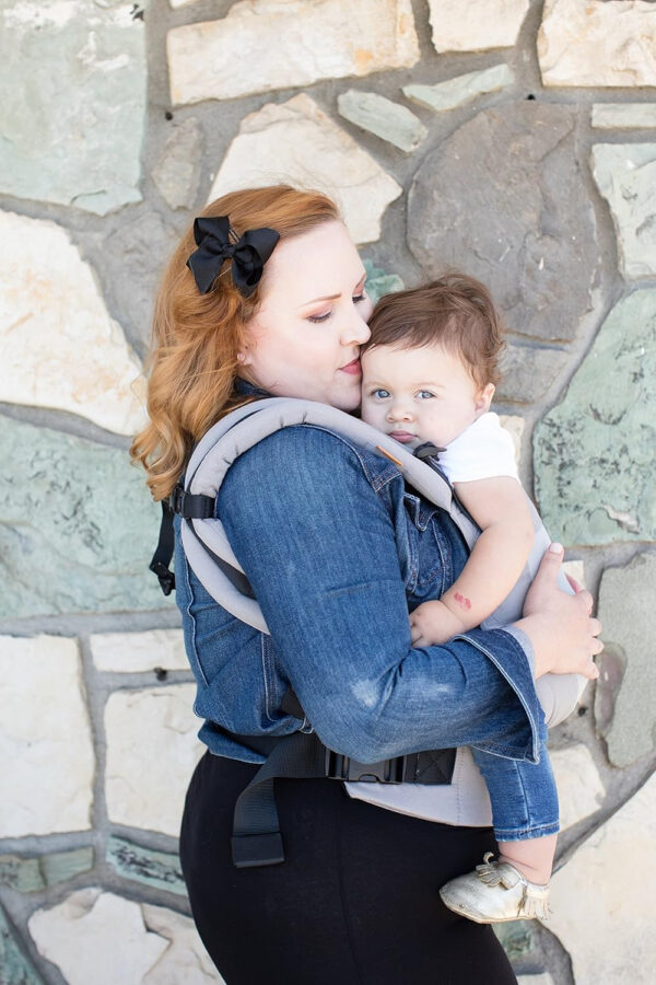688a697c490075a305f69b62e27f8368427042c3c786cb2c234f8.jpg Baby Tula Cotton Free-to-Grow Baby Carrier - Adjustable, Comfortable, Newborn to Toddler Carrier - Ergonomic Fit for 7lbs to 45lbs - Back & Front Carry Options - Discover (Black/Stars)