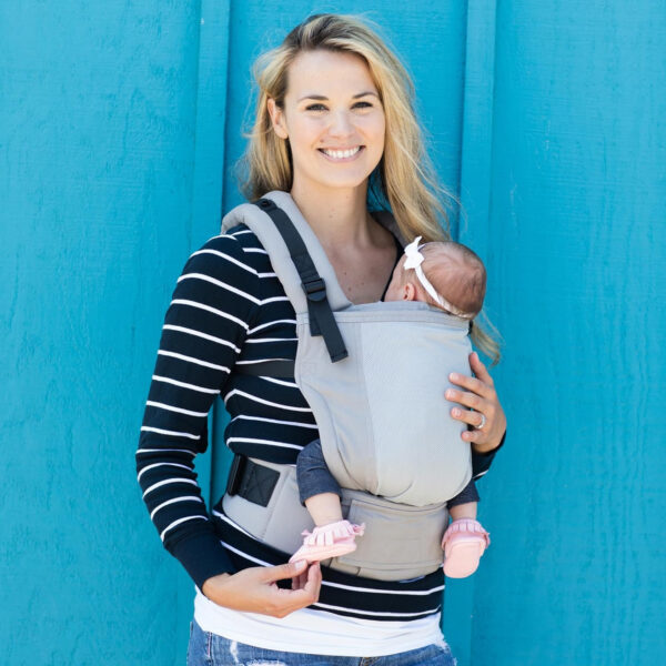 688a697e8b859335e23734ed1face9c462c8ab9017a919f91c089.jpg Baby Tula Cotton Free-to-Grow Baby Carrier - Adjustable, Comfortable, Newborn to Toddler Carrier - Ergonomic Fit for 7lbs to 45lbs - Back & Front Carry Options - Discover (Black/Stars)