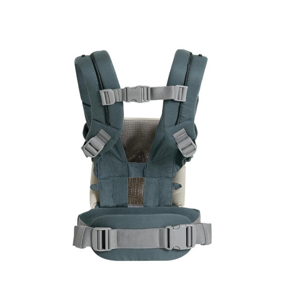 Savvy Baby Carrier – Ergonomic, Adjustable Baby Carrier with 4 Carry Positions, Padded Shoulder Straps and Lumbar Support (Marina)