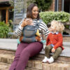 Savvy Baby Carrier – Ergonomic, Adjustable Baby Carrier with 4 Carry Positions, Padded Shoulder Straps and Lumbar Support (Marina)