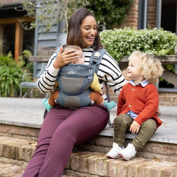 Savvy Baby Carrier – Ergonomic, Adjustable Baby Carrier with 4 Carry Positions, Padded Shoulder Straps and Lumbar Support (Marina)