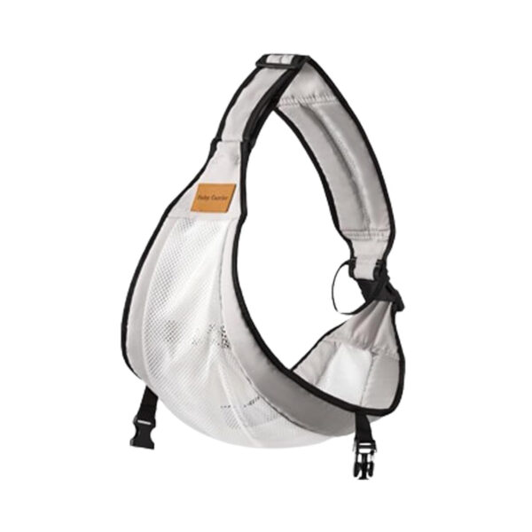 Baby Sling Carrier Toddler Carrier One Shoulder Adjustable Shoulder Strap Labor-Saving Baby Sling 10-45lbs(Black,Mesh)