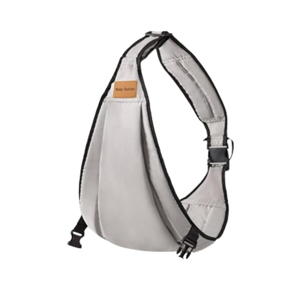 Baby Sling Carrier Toddler Carrier One Shoulder Adjustable Shoulder Strap Labor-Saving Baby Sling 10-45lbs(Black,Mesh)