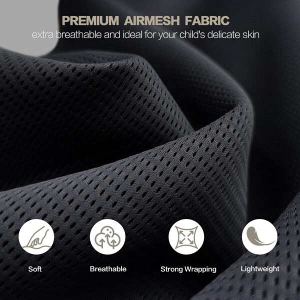 688a6b1b91d0b4a4a3fdfdcca738eff253b643390e9784f8ef312.jpg Baby Sling Carrier, Toddler Sling Toddler Carrier with Wide Shoulder Strap, Lightweight Baby Carriers Newborn to Toddler Infant Wrap Carriers Perfect for Mom and Dad, Black