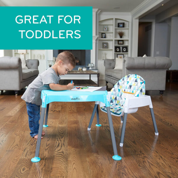 Evenflo 4-in-1 Eat & Grow Convertible High Chair,Polyester