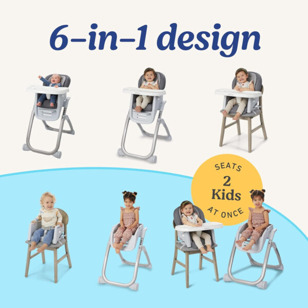 Graco DuoDiner DLX 6-in-1 Highchair, Mathis