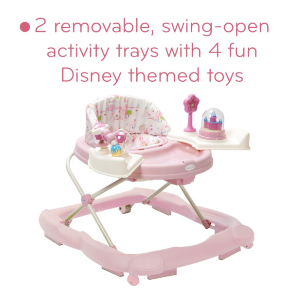 688a717c950730e9cb35fc7375030237df77ef2cba96469ee8e30.jpg Disney Baby Walker with Wheels, Pink Baby Walkers and Activity Center for Infants