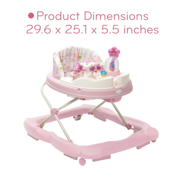 688a717d6074d1297d9c41e8df566271a03e613a381d802ce1097.jpg Disney Baby Walker with Wheels, Pink Baby Walkers and Activity Center for Infants