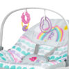 Bright Starts Wild Vibes Infant to Toddler Rocker with Vibrations, Unisex, Newborn +