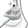 Graco DuetConnect LX Seat & Bouncer, Multi-Direction Seat, Multiple Swinging Speeds, Easily Portable, Redmond
