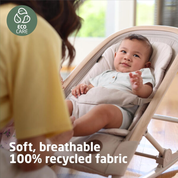 Maxi-Cosi Kori 2-in-1 Baby Bouncer Seat for Infants, Baby Rocker Chair, Portable Baby Bouncer, Classic Slate