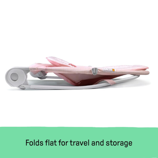 Summer Infant 2-in-1 Bouncer & Rocker Duo (Heather Gray) Convenient and Portable Rocker and Bouncer for Babies Includes Soft Toys and Soothing Vibrations