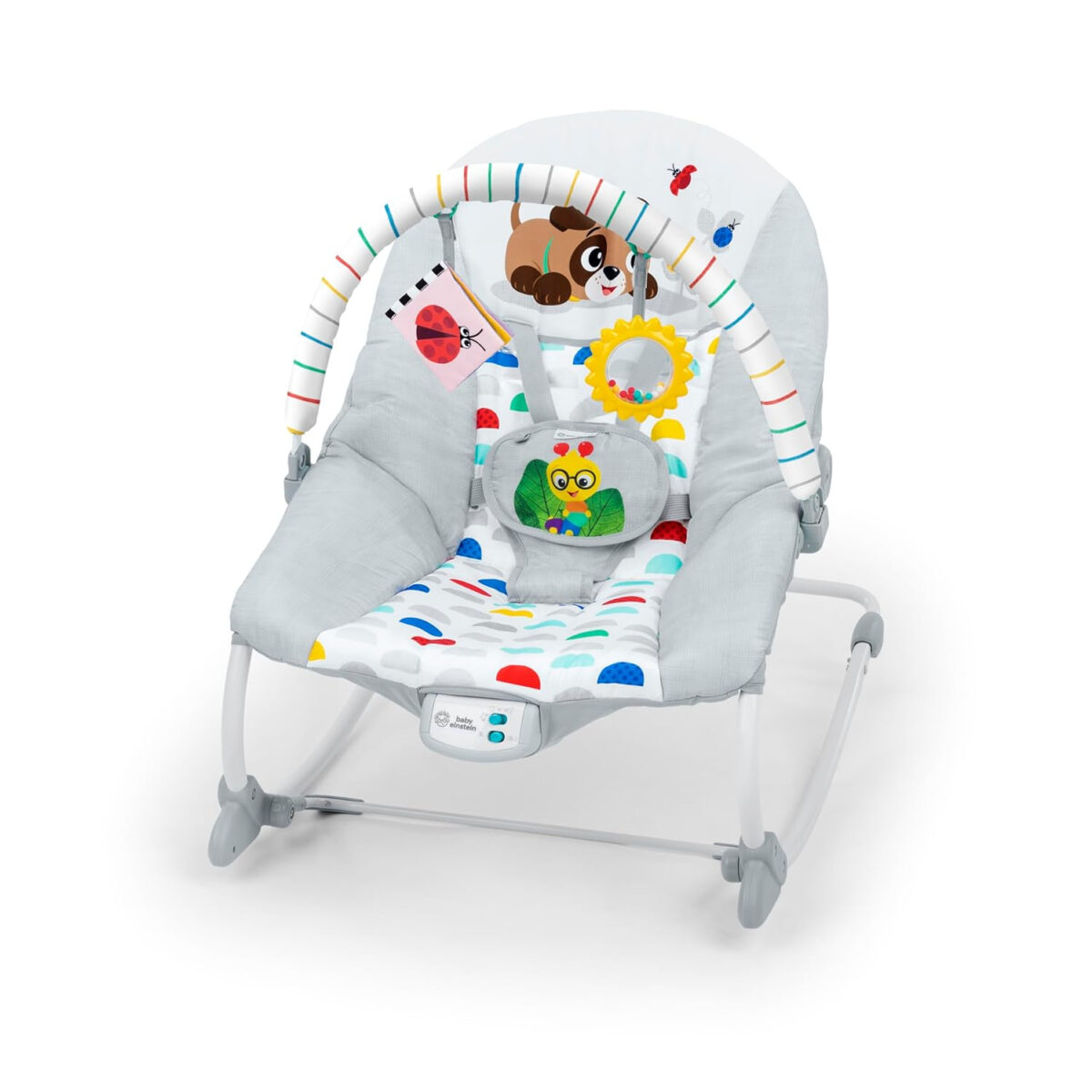 Baby Einstein Deans Discovery Spot Musical Infant to Toddler Rocker, with Vibrations, Ages 0 Months and Up