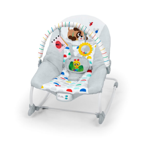 Baby Einstein Deans Discovery Spot Musical Infant to Toddler Rocker, with Vibrations, Ages 0 Months and Up