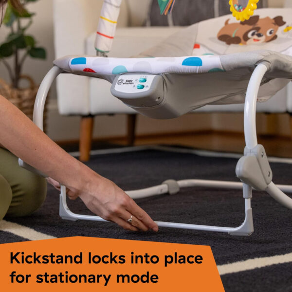 Baby Einstein Deans Discovery Spot Musical Infant to Toddler Rocker, with Vibrations, Ages 0 Months and Up