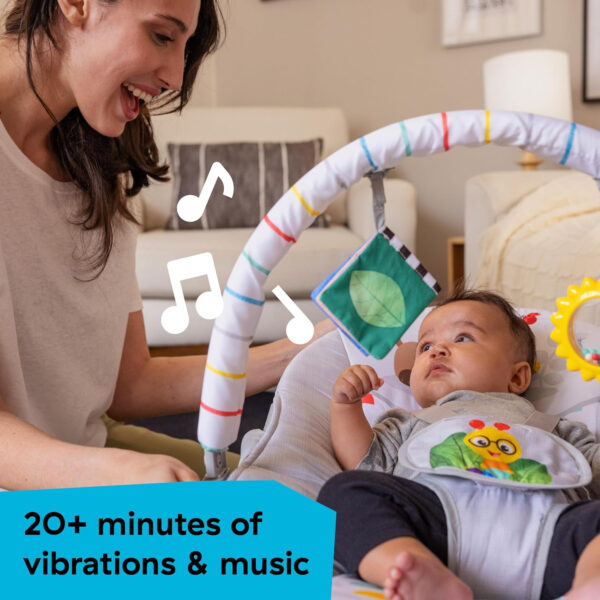Baby Einstein Deans Discovery Spot Musical Infant to Toddler Rocker, with Vibrations, Ages 0 Months and Up