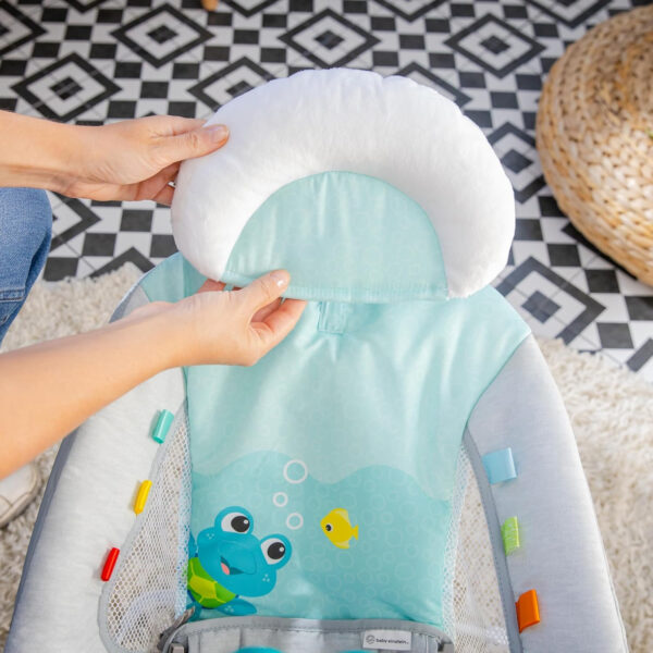 Baby Einstein Deans Discovery Spot Musical Infant to Toddler Rocker, with Vibrations, Ages 0 Months and Up