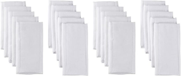 Gerber Unisex Baby Boys Girls Birdseye Prefold Cloth Diapers Multipack White 3-Ply 10 Pack
