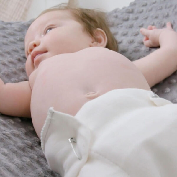 Gerber Unisex Baby Boys Girls Birdseye Prefold Cloth Diapers Multipack White 3-Ply 10 Pack