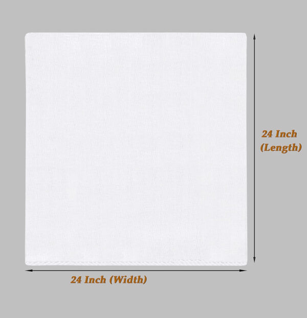 RUVANTI 10 Pack Birdseye Flat-Fold Cloth Diapers for Babies, 100% Cotton Extra Large Reusable Diapers 24x24 Inches, Baby Burp Cloths