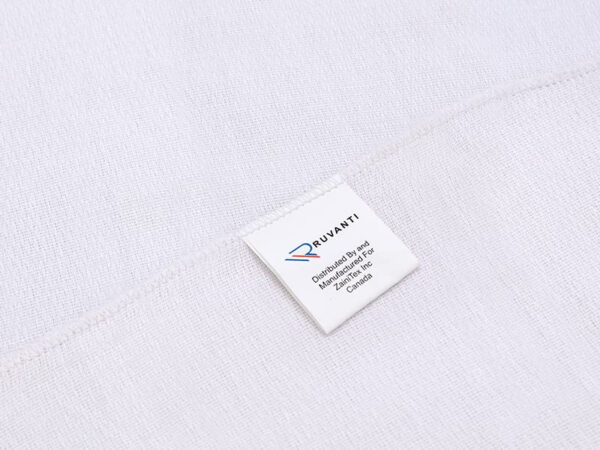 RUVANTI 10 Pack Birdseye Flat-Fold Cloth Diapers for Babies, 100% Cotton Extra Large Reusable Diapers 24x24 Inches, Baby Burp Cloths