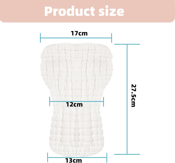 Max Shape 6 Pack Wearable Cotton Cloth Dipper Pants for Baby Girls and Boys,Adjustable Cotton Diaper 13 Layers
