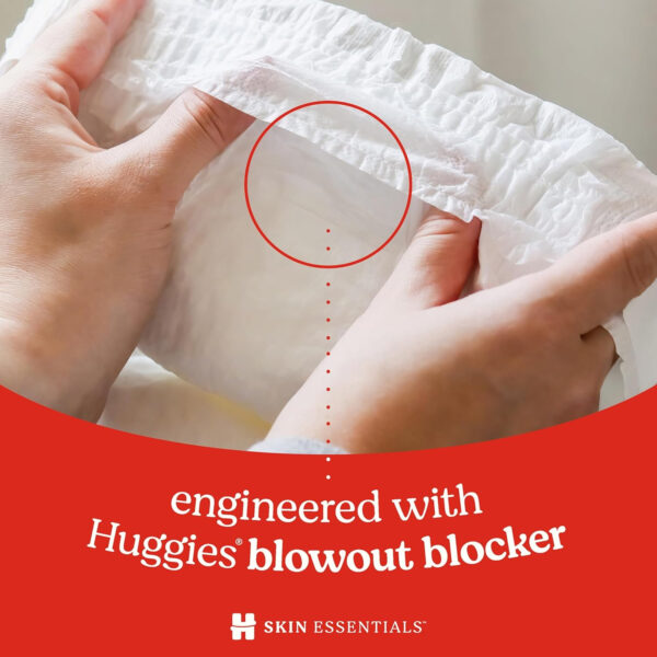 688a77bdd994d1bfe2c06aad087d8160bd17a68483b2bbd138d82.jpg Huggies Size 1 Diapers, Skin Essentials Baby Diapers, Size 1 (8-14 lbs), 204 Count (3 Packs of 68), Packaging May Vary