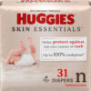 688a77c4d41616136f4987fa2ca79571e557b9bb699be1322f25c.jpg Huggies Size 1 Diapers, Skin Essentials Baby Diapers, Size 1 (8-14 lbs), 204 Count (3 Packs of 68), Packaging May Vary