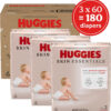 688a77c84a15f657e636794bdc35e635dfc3b52d68076f25877e2.jpg Huggies Size 1 Diapers, Skin Essentials Baby Diapers, Size 1 (8-14 lbs), 204 Count (3 Packs of 68), Packaging May Vary