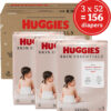 688a77d1916a665ca9b79d57a9356a807fe79c1cab3e8a911fbe7.jpg Huggies Size 1 Diapers, Skin Essentials Baby Diapers, Size 1 (8-14 lbs), 204 Count (3 Packs of 68), Packaging May Vary