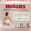 688a77dccfc3eb19307487746360000526dca8f02b305ca8bc5dc.jpg Huggies Size 1 Diapers, Skin Essentials Baby Diapers, Size 1 (8-14 lbs), 204 Count (3 Packs of 68), Packaging May Vary