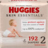 688a77df8a9e66cf44c95c1489d22d737745e2731dfc85ed487da.jpg Huggies Size 1 Diapers, Skin Essentials Baby Diapers, Size 1 (8-14 lbs), 204 Count (3 Packs of 68), Packaging May Vary