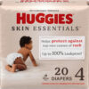 688a77e0ea3be9aae68129b27de47b31f4e37c3b1c06f6f8b64a4.jpg Huggies Size 1 Diapers, Skin Essentials Baby Diapers, Size 1 (8-14 lbs), 204 Count (3 Packs of 68), Packaging May Vary