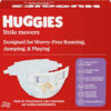 Huggies Size 8 Diapers, Little Movers Baby Diapers, Size 8 (46+ lbs), 76 Count (2 Packs of 38), Packaging May Vary