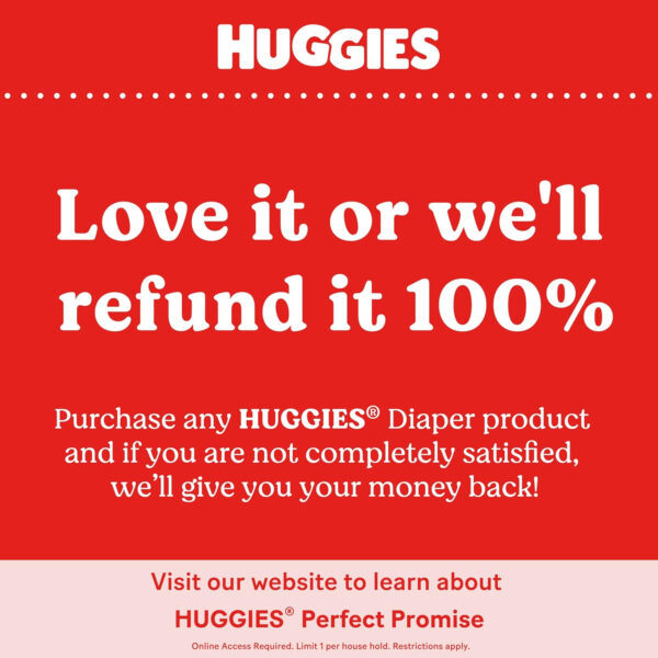 Huggies Size 8 Diapers, Little Movers Baby Diapers, Size 8 (46+ lbs), 76 Count (2 Packs of 38), Packaging May Vary
