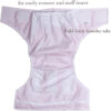 KaWaii Baby One Size Heavy Duty HD2 Cloth Diaper Shells, Reusable, Washable, Leakproof for babies 8-36 lbs - Pack of 6
