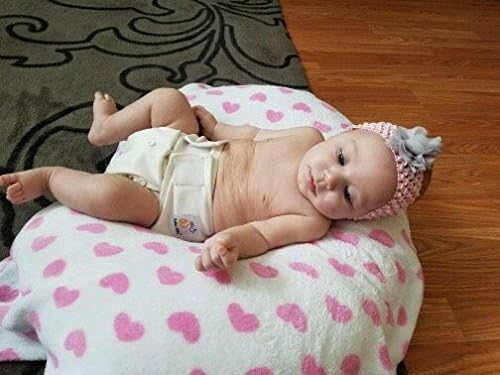 KaWaii Baby One Size Heavy Duty HD2 Cloth Diaper Shells, Reusable, Washable, Leakproof for babies 8-36 lbs - Pack of 6