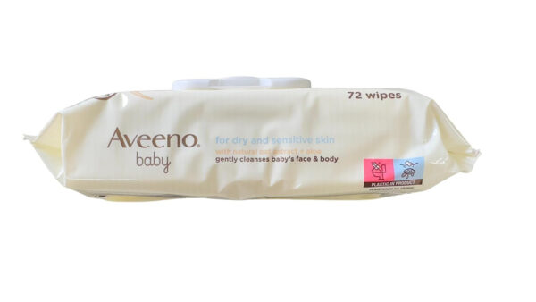 688a7a413a0ce1f66c58478436e0a5bcab1e3e7b735f529c61856.jpg AVEENO Baby Daily Care Wipes - Cleanse Gently and Efficiently - Baby Wipes - Baby Essentials - 72 Wipes, Lid On Each Pack, Pack of 6 (432 Wipes in Total)