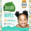 Seventh Generation Baby Wipes with Snap Seal Sensitive Protection Diaper Wipes 504 Count