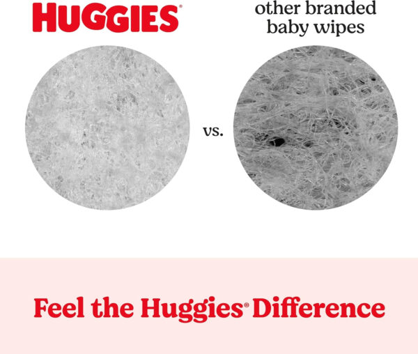 Huggies 99% Pure Water Baby Wipes, Unscented, 9 flip-top packs (3 Packs of 3), 504 Wipes Total, Packaging May Vary