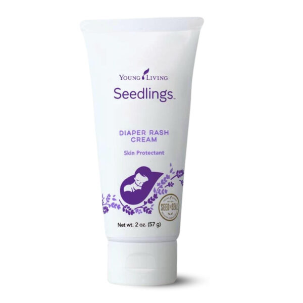 Young Living Seedlings Diaper Rash Cream, 2 oz | Baby Skin Essentials | Ideal for Sensitive Skin | Gentle, Mild Formula | Vegetarian-Friendly | Kids Care Product
