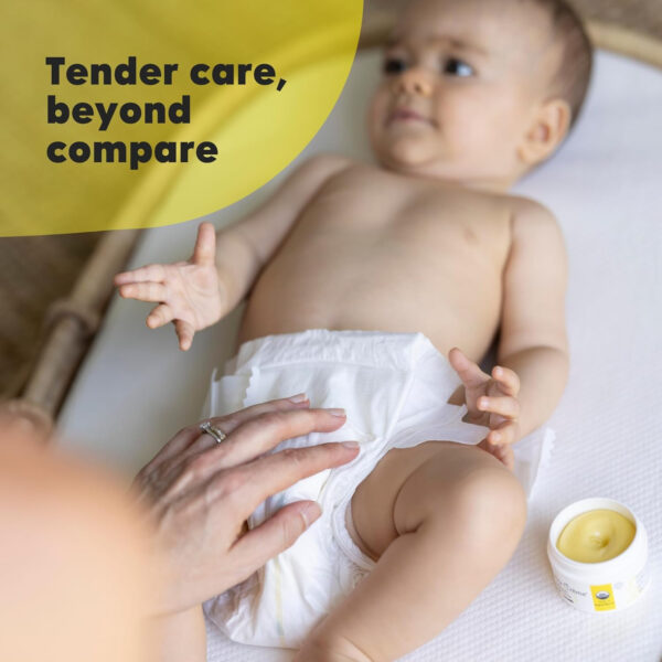 La Petite Creme French Organic Diaper Balm (1 oz) - Healing & Nourishing Diaper Cream - Gentle & Safe Liniment Baby Lotion - USDA Certified Organic - Baby Essentials for Newborn